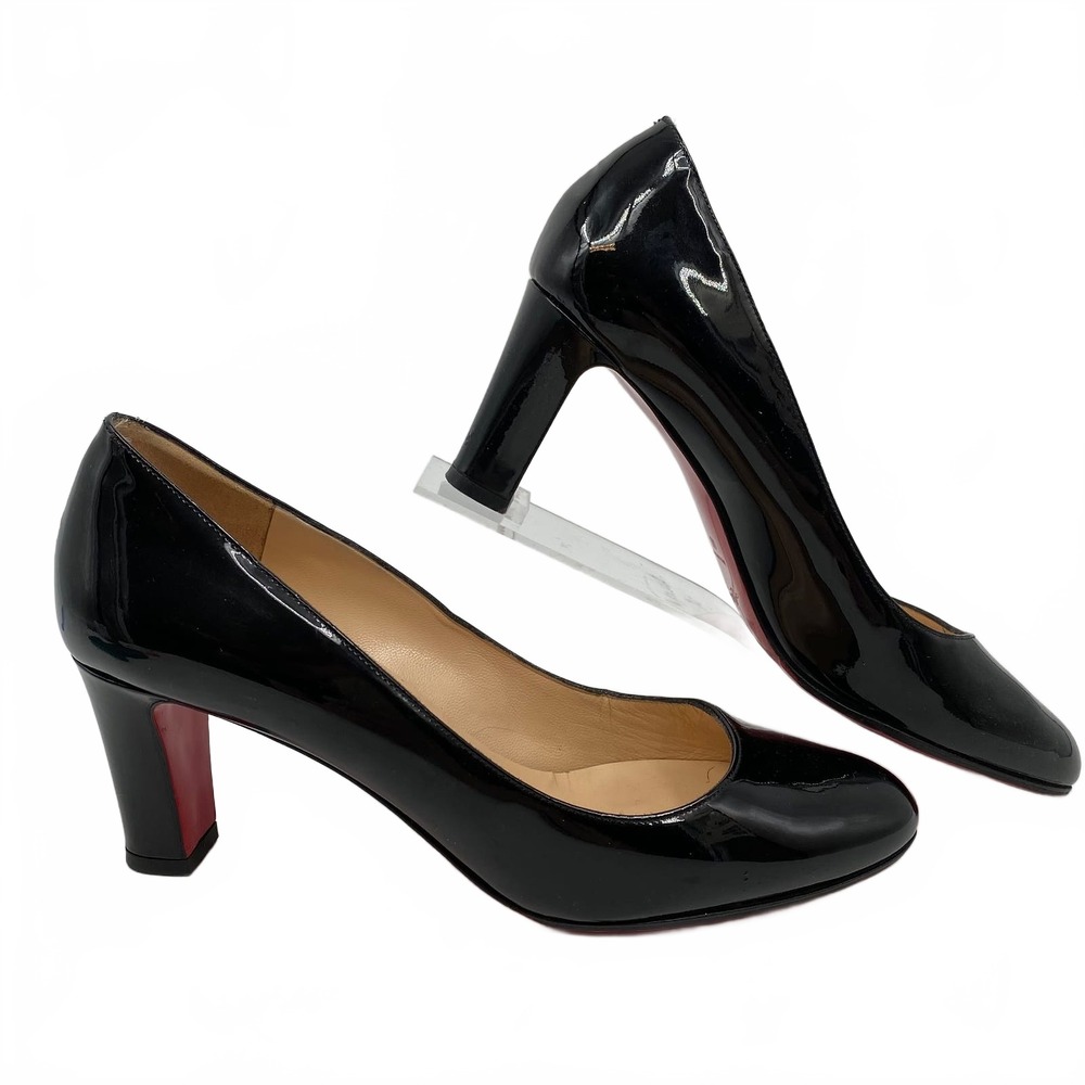 Christian Louboutin Black Heels Womens Genna 85 | Womens 40EU